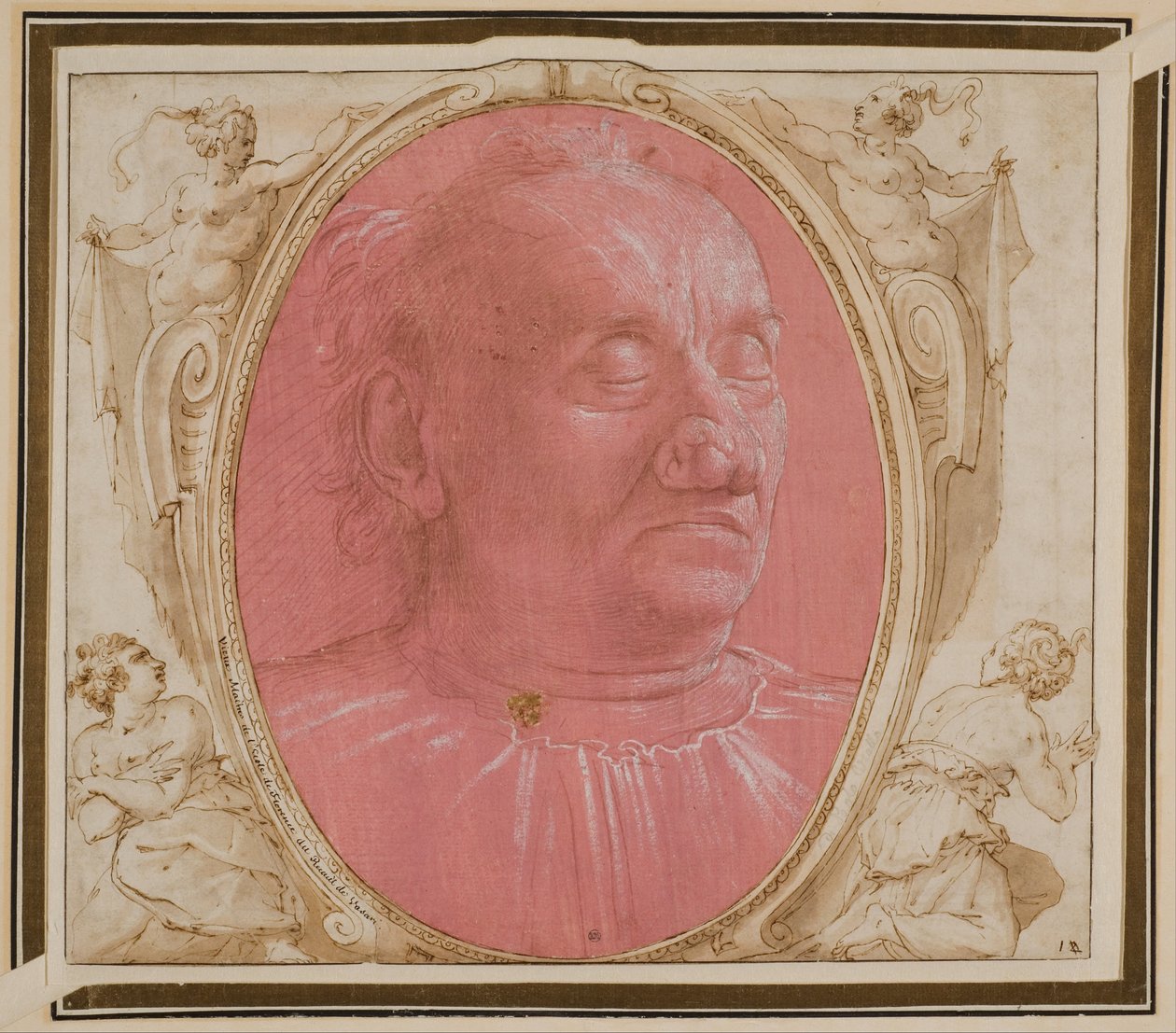 Hlava starého muže od Domenico Ghirlandaio