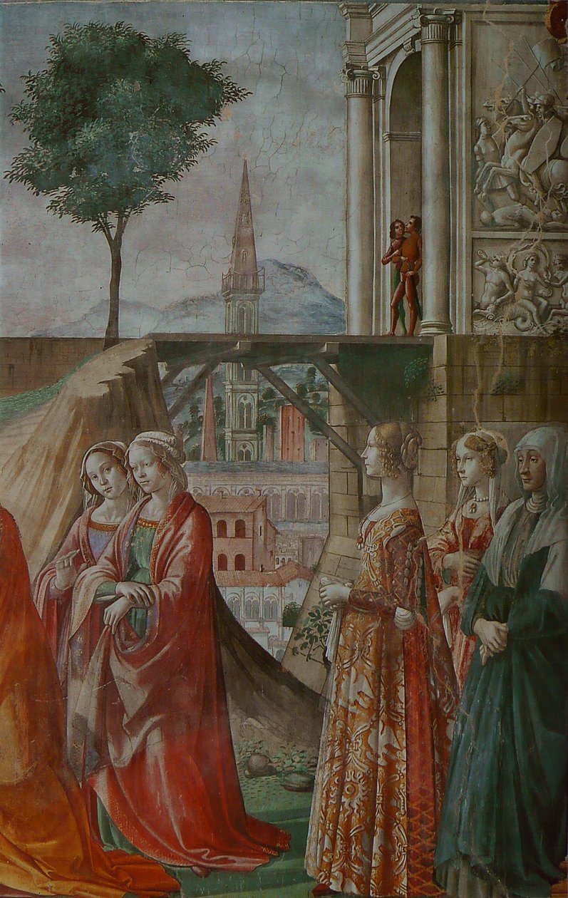 Návštěva od Domenico Ghirlandaio