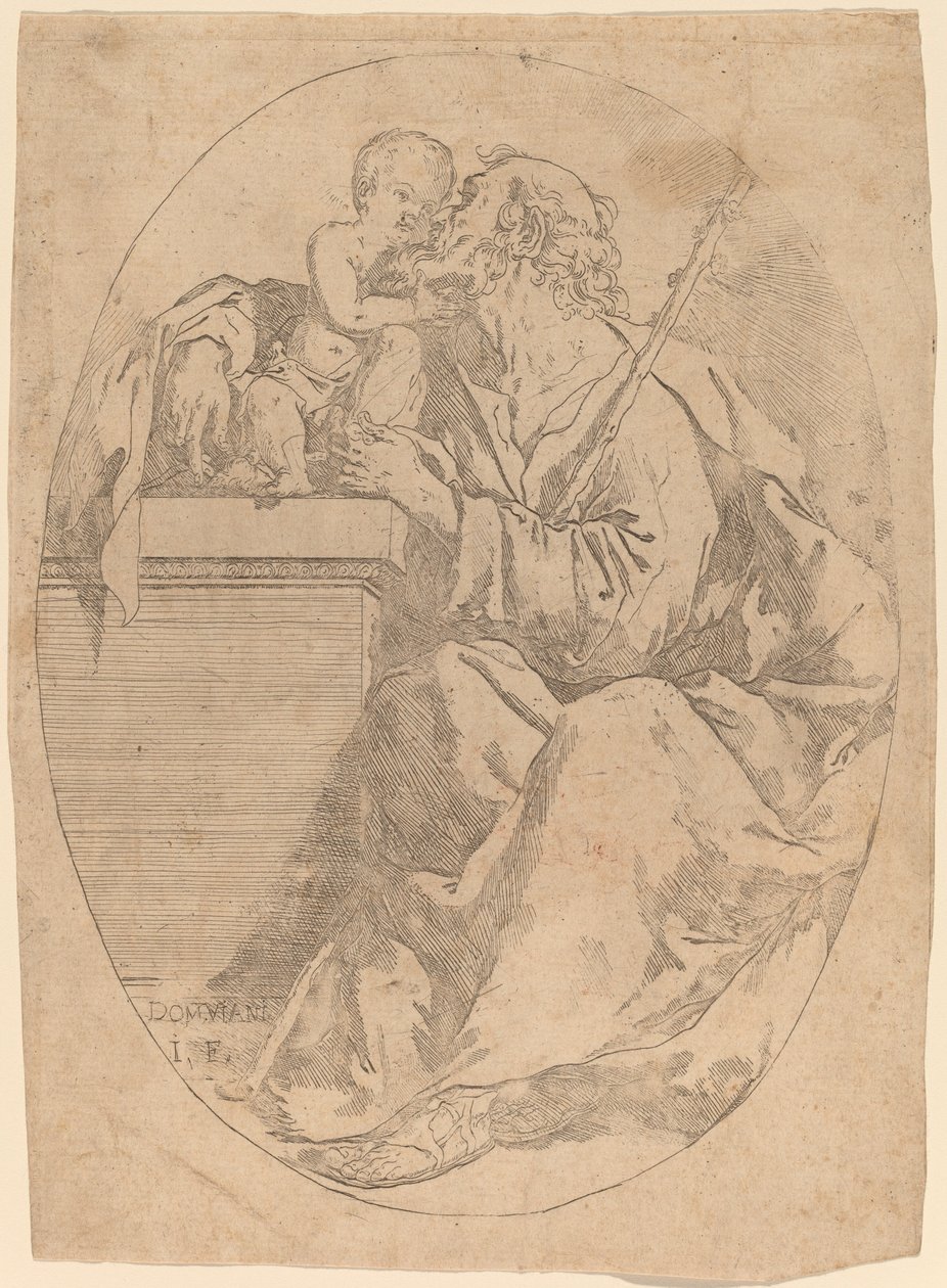Svatý Josef a Ježíšek od Domenico Maria Viani