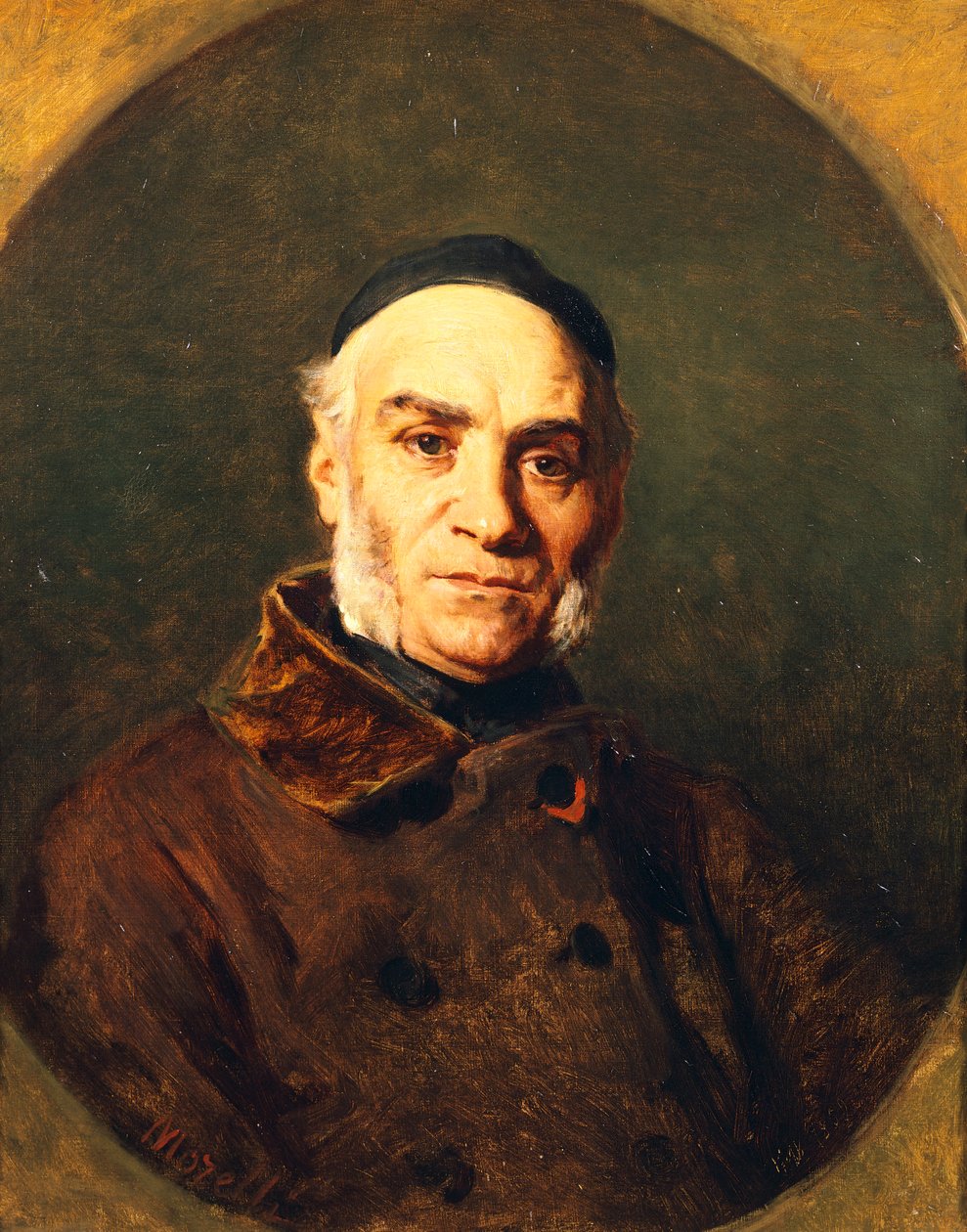 Portrét obřího hyacintu od Domenico Morelli