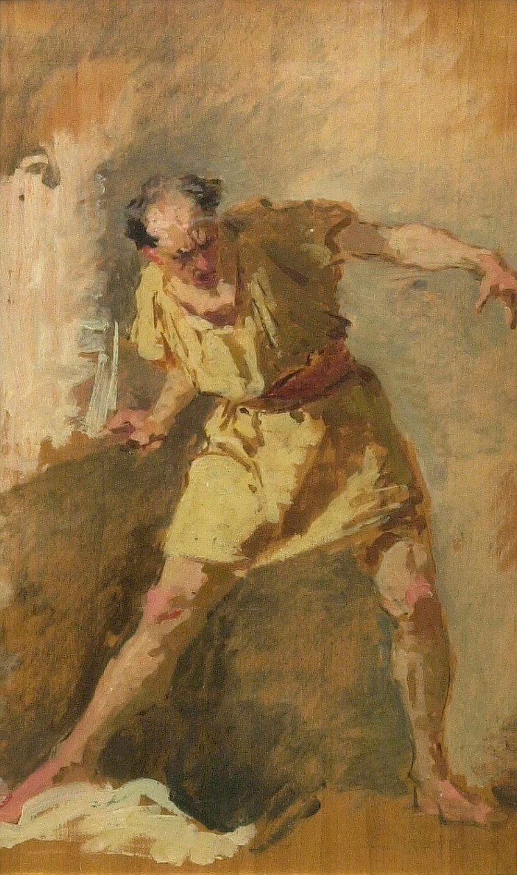 Gladiátor, 19. století. od Domenico Morelli