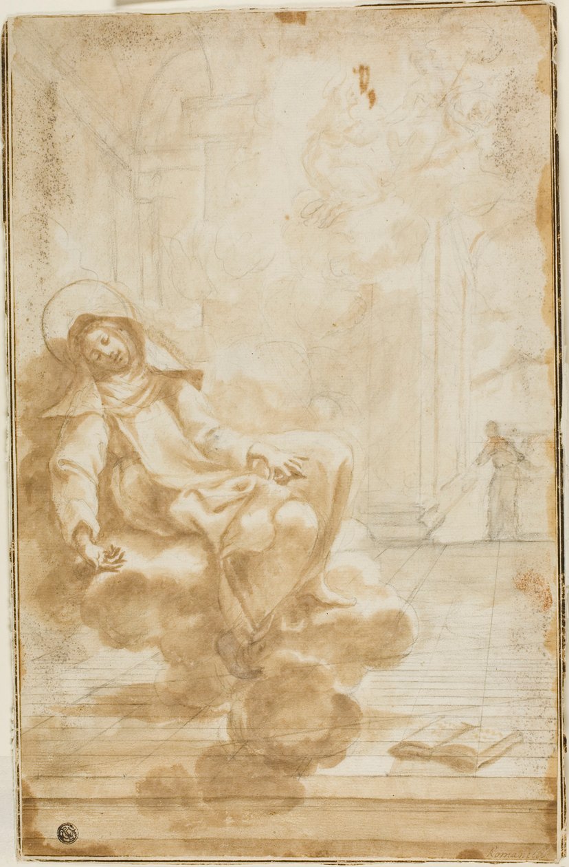Extáze světice od Domenico Piola