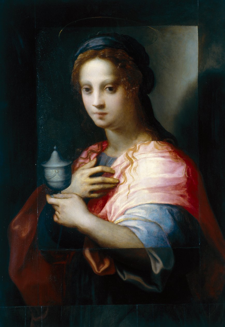 Máří Magdalena, 1510-27 od Domenico Puligo