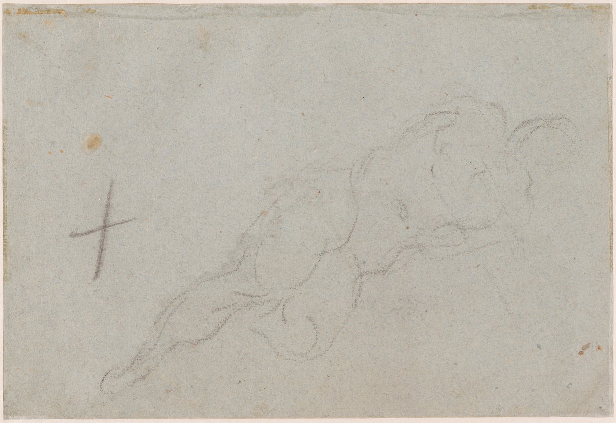 Ženský akt [verso] od Domenico Tintoretto
