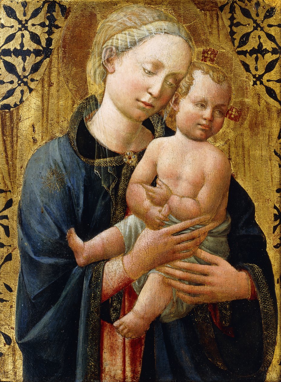 Madona s dítětem, od Domenico di Michelino