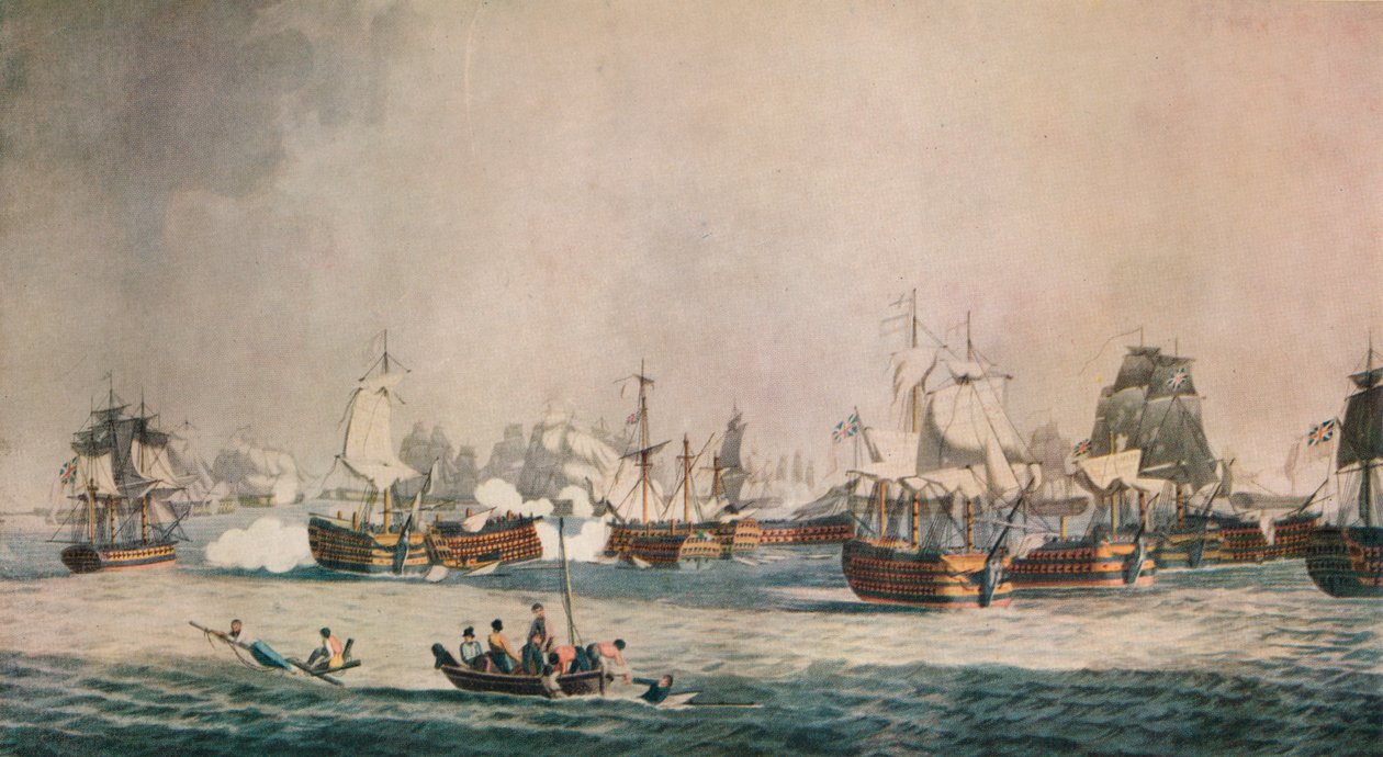 Trafalgar, c1806 od Dominic Serres