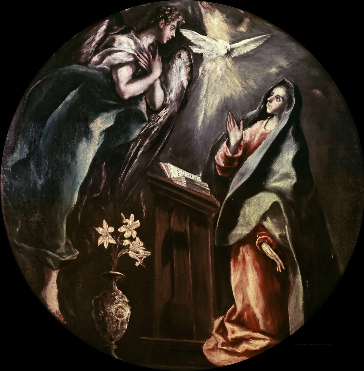 Zvěstování, asi 1603. od Dominico El Greco