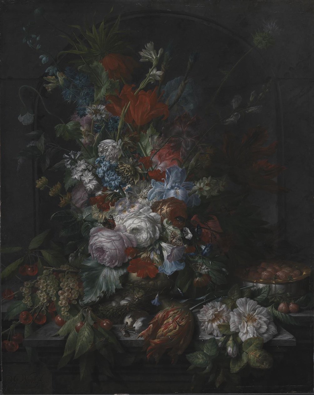 Květiny od Dominicus Gottfried Waerdigh