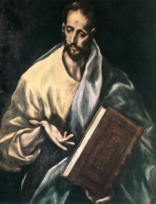 Apoštol St James the Less od El Greco