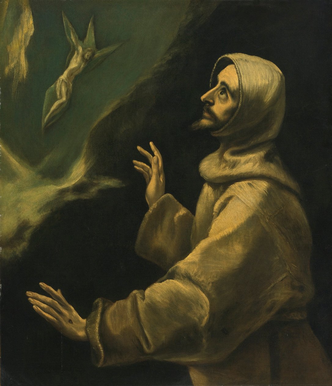 Svatý František z Assisi přijímající stigmata od El Greco