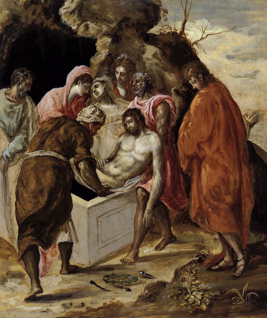 Pohřeb Krista od El Greco