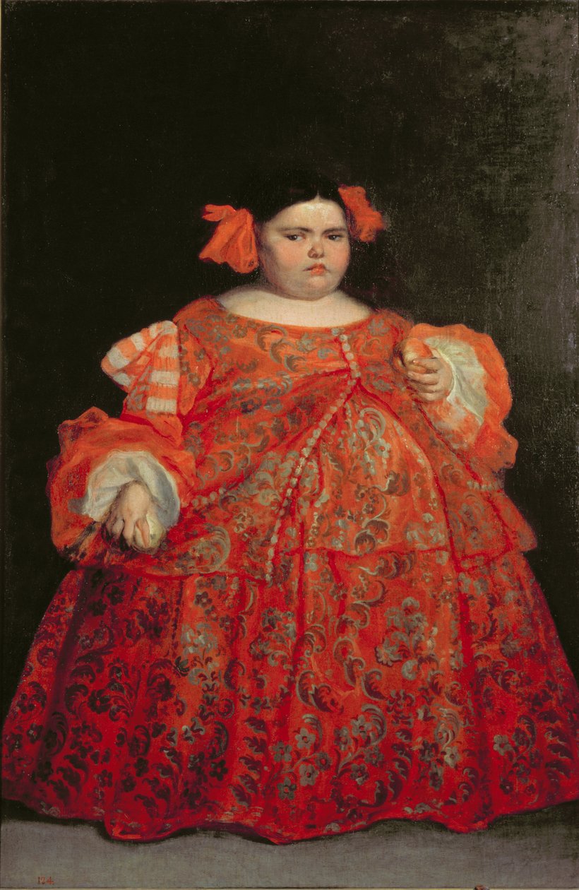 Eugenia Martinez Vallejo, zvaná La Monstrua od Don Juan Carreno de Miranda
