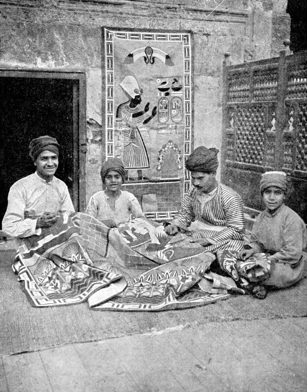 Řemeslníci, Káhira, Egypt, Afrika, 1936. od Donald McLeish