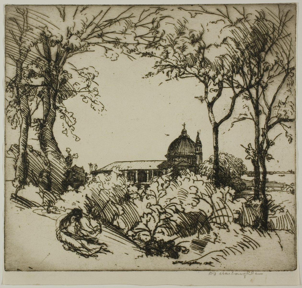 Idylka, Benátky od Donald Shaw MacLaughlan