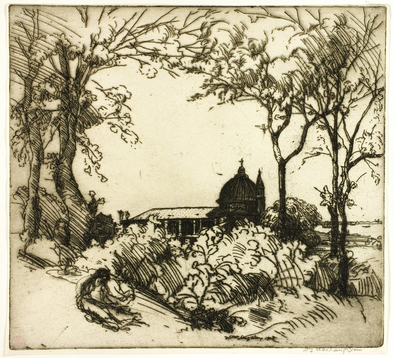 Idylka, Benátky od Donald Shaw MacLaughlan