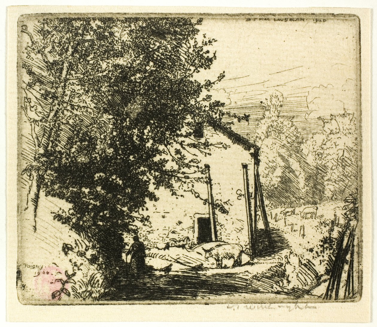 Malý Poigny od Donald Shaw MacLaughlan