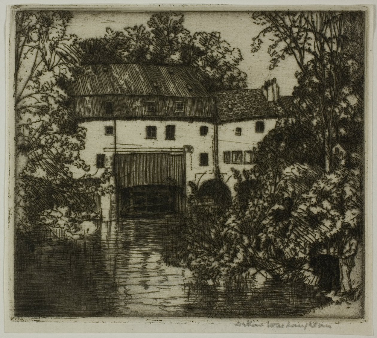 Moulin St. Maurice od Donald Shaw MacLaughlan