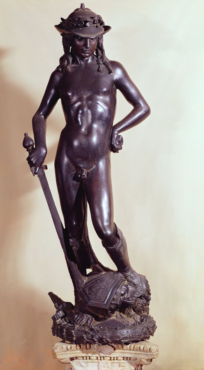 David, asi 1440 (bronz) od Donatello