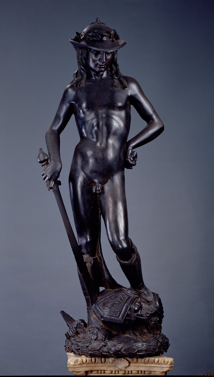 David, asi 1440 (bronz) od Donatello