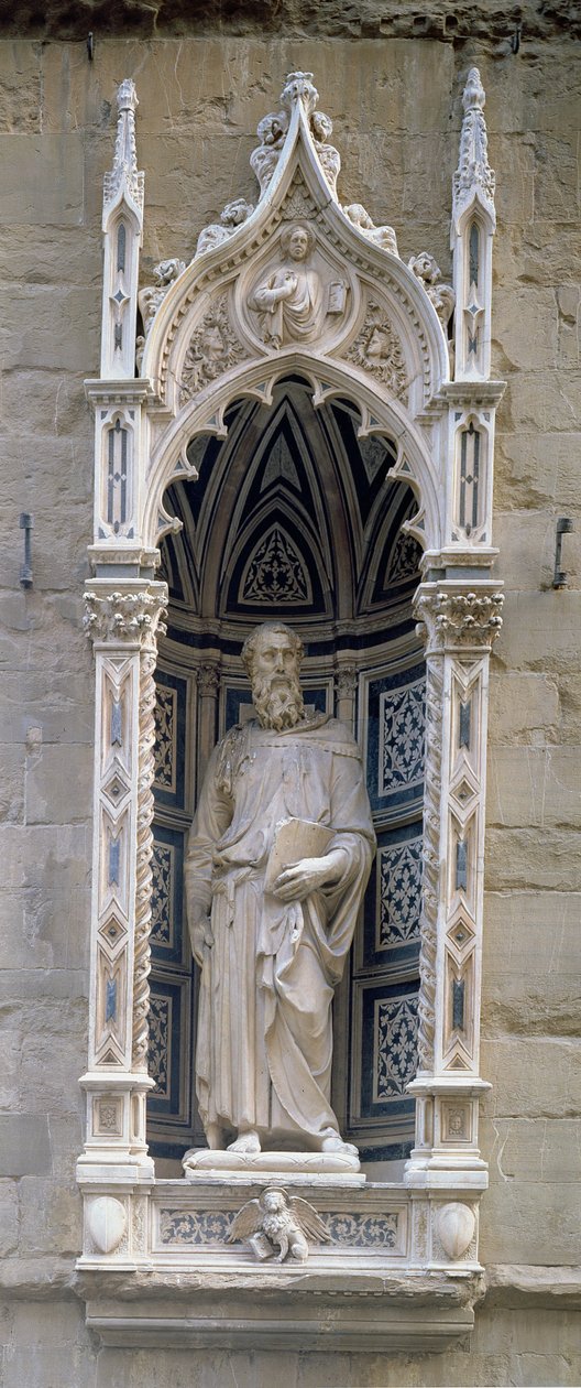 Svatý Marek, 1411 (mramor) od Donatello