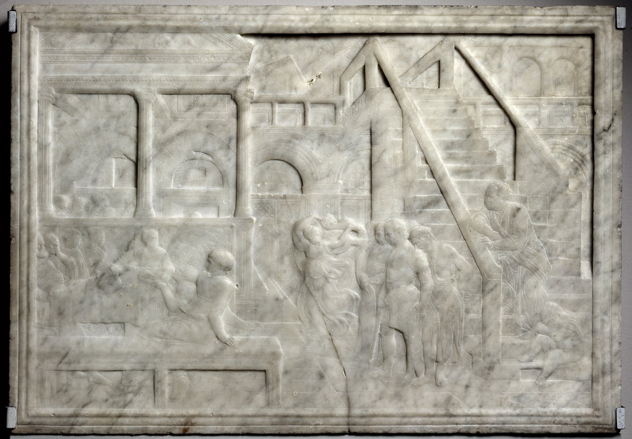 Svátek Heroda (mramor) od Donatello