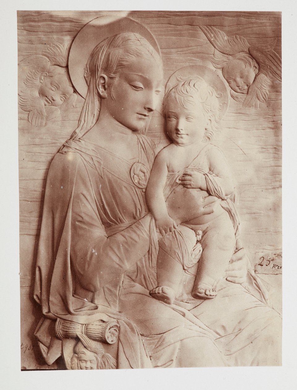 "Panna s dítětem", Donatello. od Donatello