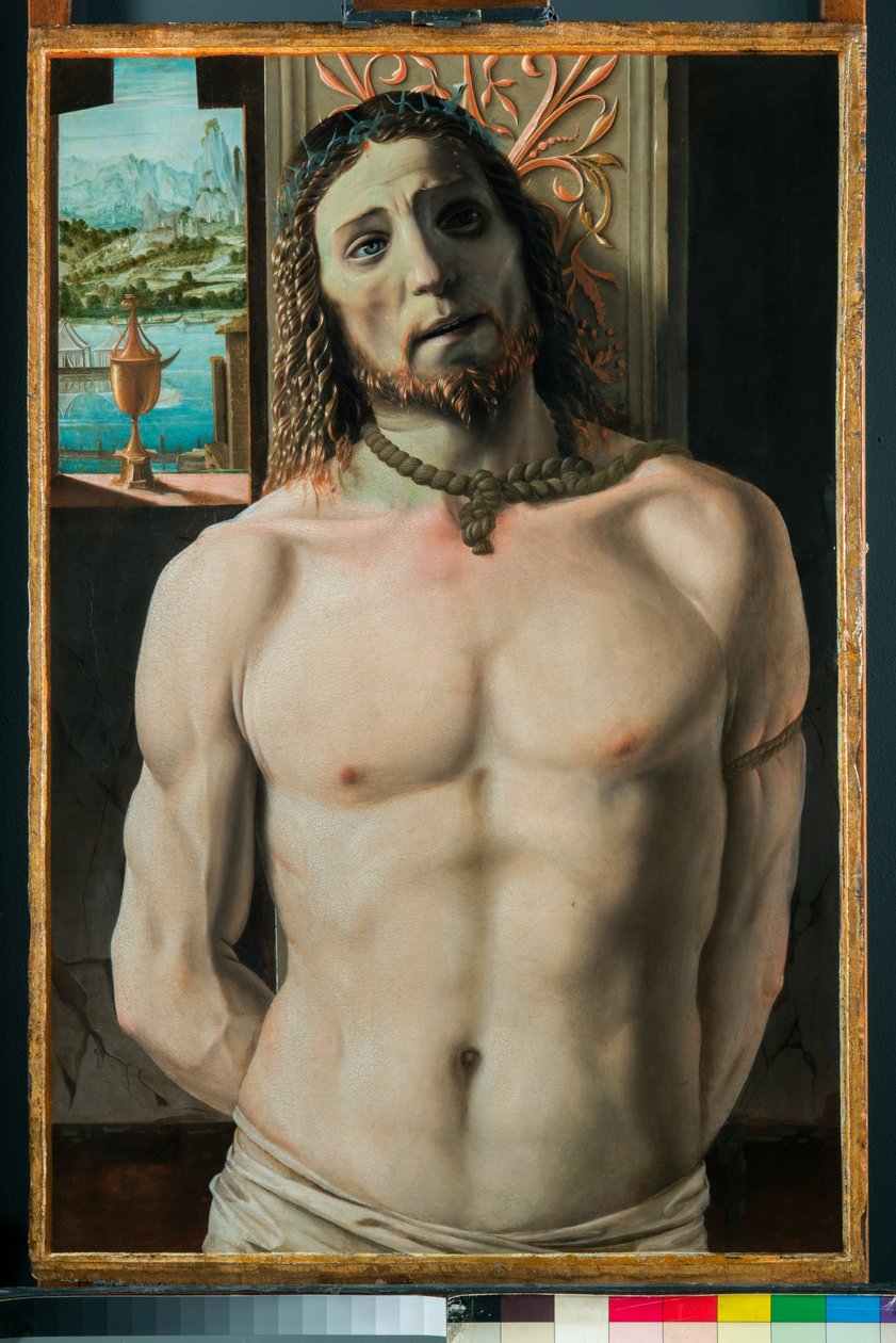 Kristus na sloupu, 1487-90 od Donato Bramante