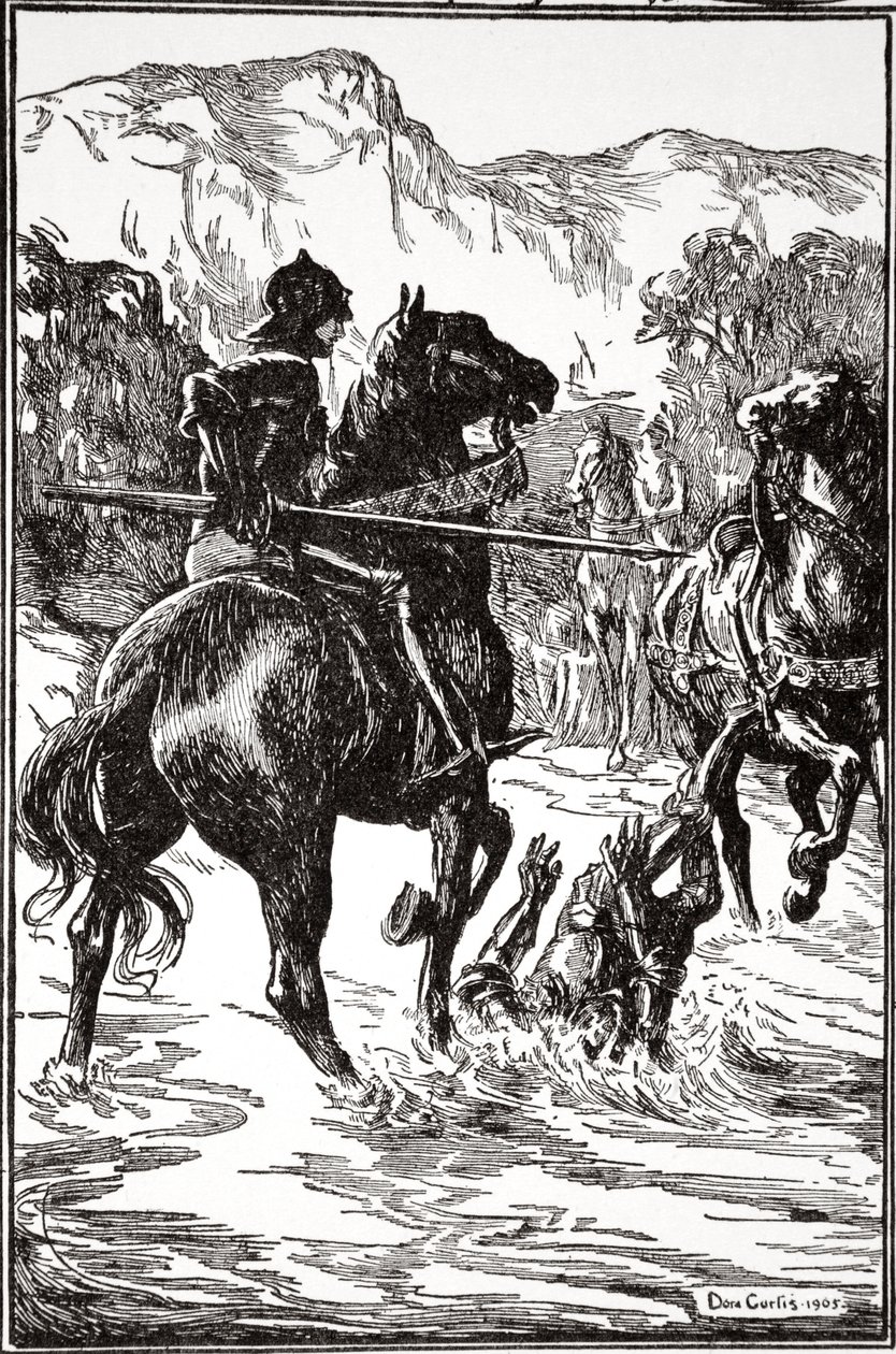 „Zasadil mu takovou ránu“, 1905. od Dora Curtis