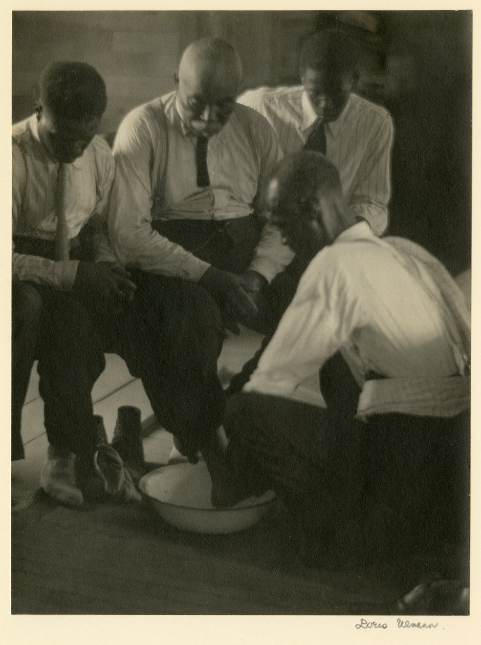 Mytí nohou, Jižní Karolína, kolem roku 1929 od Doris Ulmann