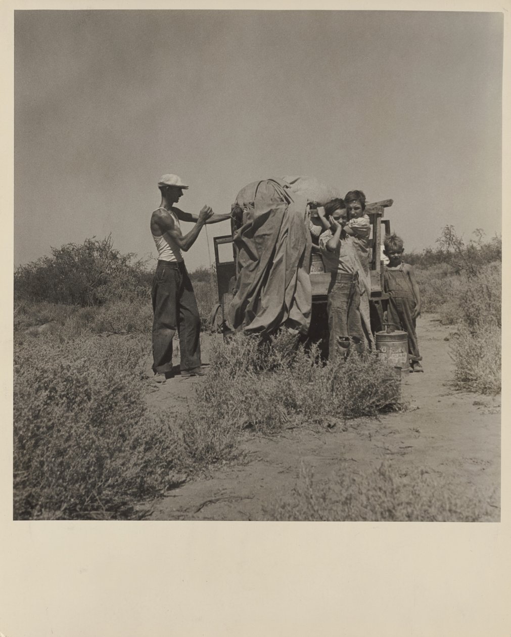 Přechodné stavy, Nové Mexiko od Dorothea Lange