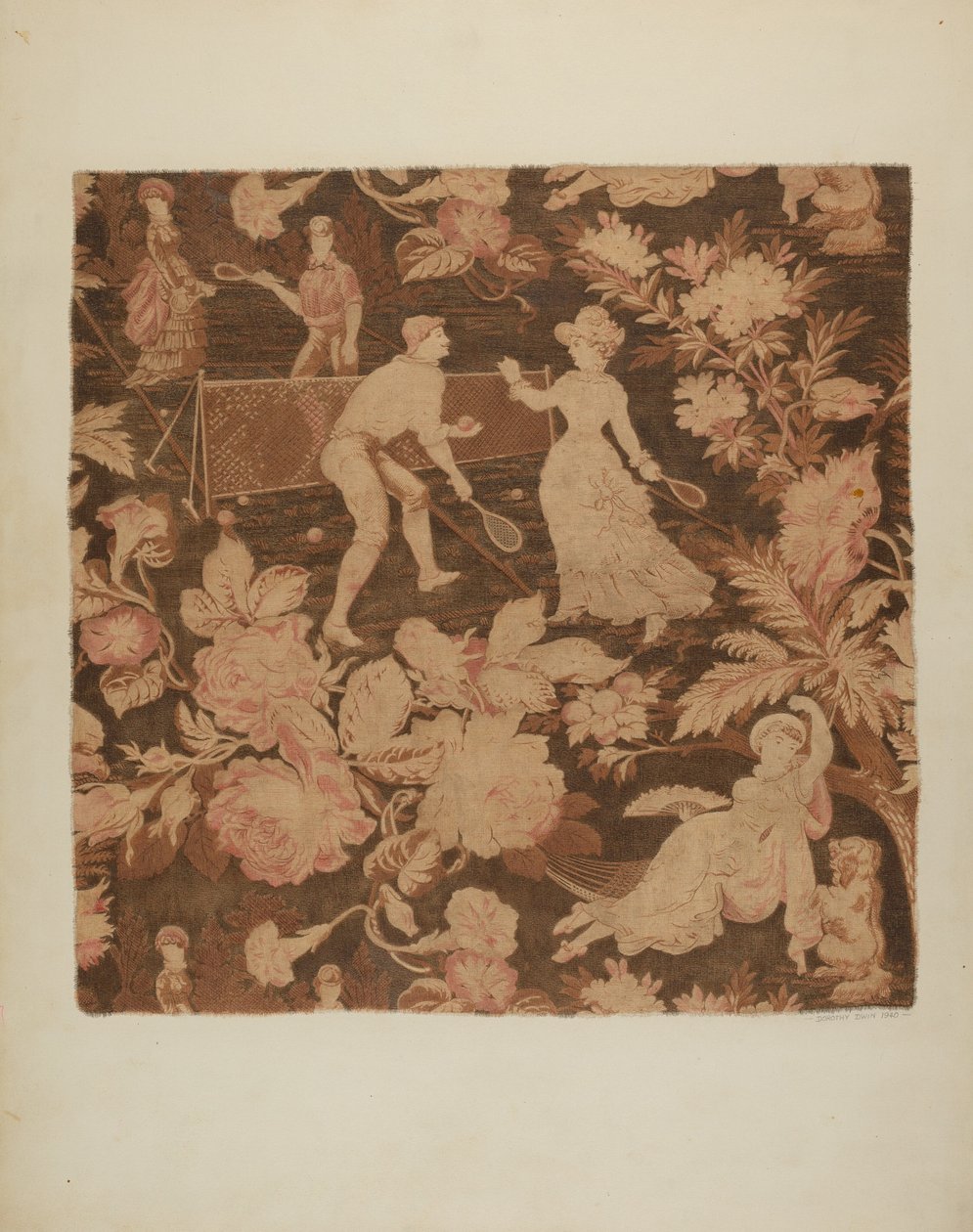 Tištěný textil, 1940. od Dorothy Dwin