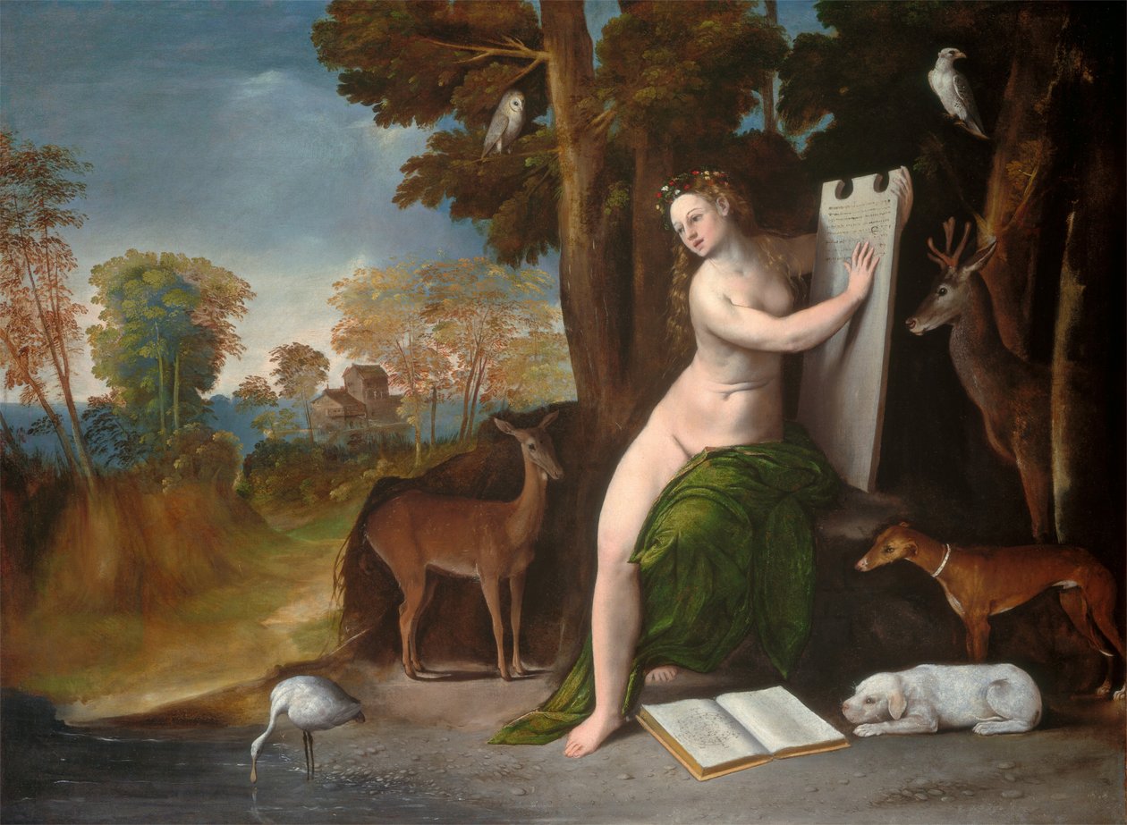 Circe a její milenci v krajině od Dosso Dossi