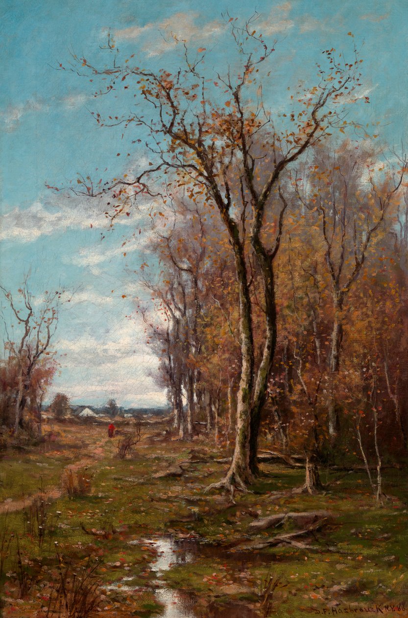 Podzimní krajina, 1886. od Du Bois Fenelon Hasbrouck