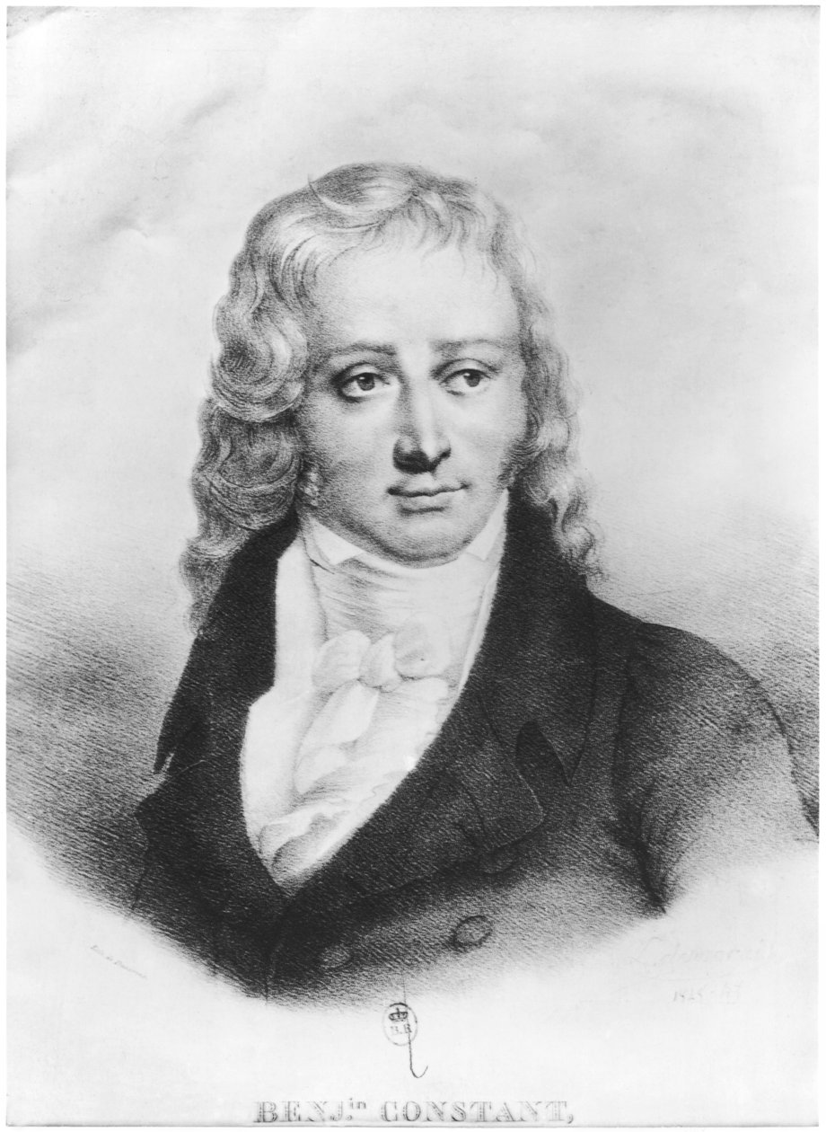 Henri Benjamin Constant de Rebecque (1767-1830) od Ducarme