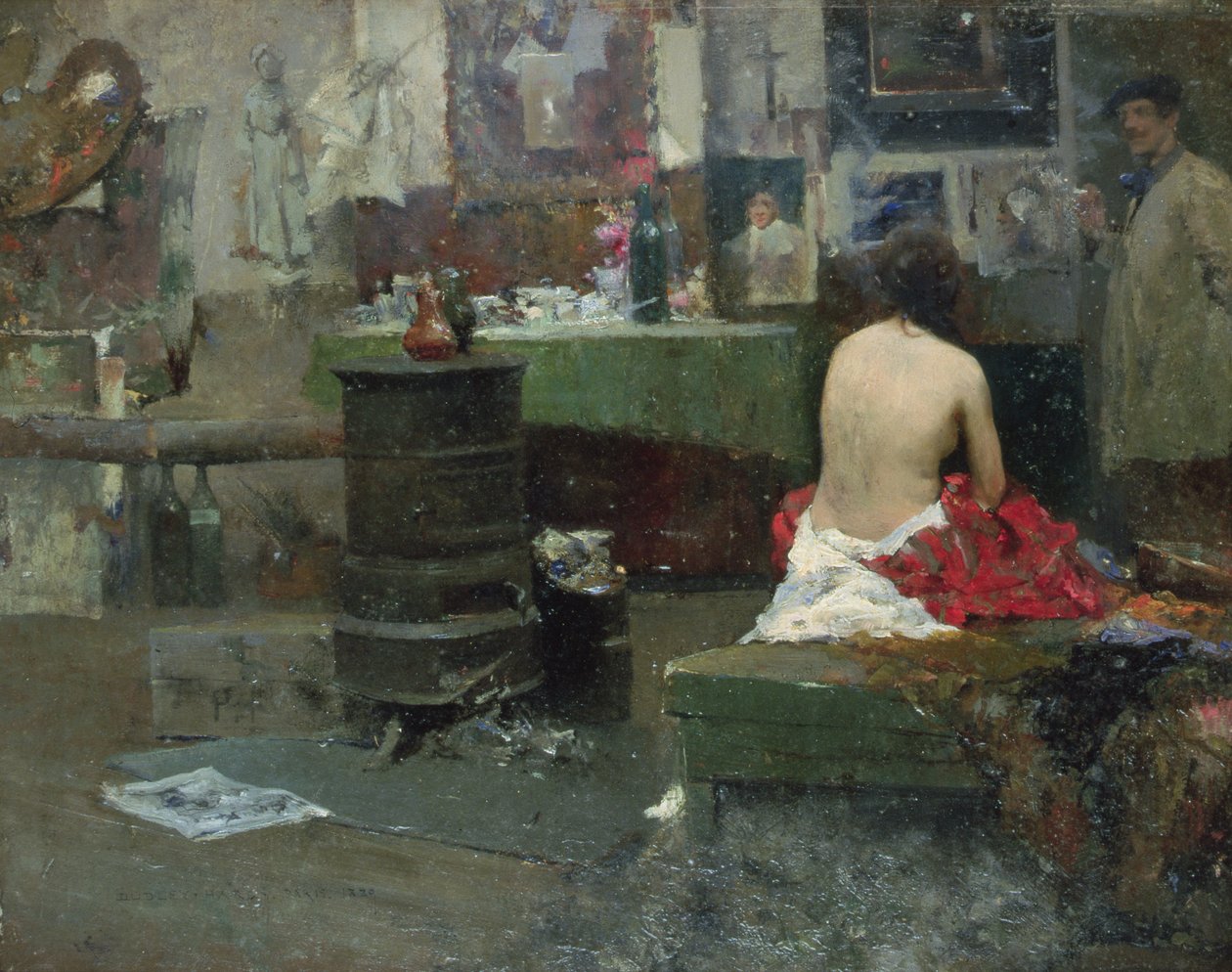 Nečinné chvíle, 1889 od Dudley Hardy