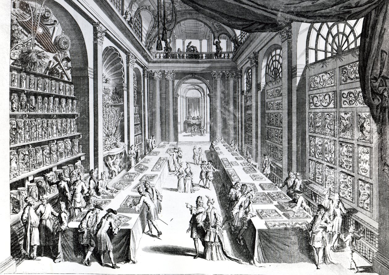 Ilustrace z „Elenchus Tabularum“ od Levina Vincenta, vydané v roce 1719 od Dutch School