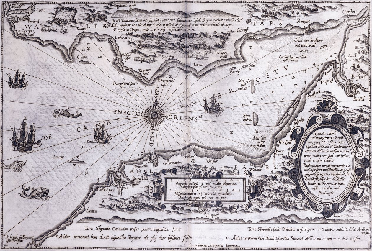 Bristolský kanál, 1591 od Dutch School