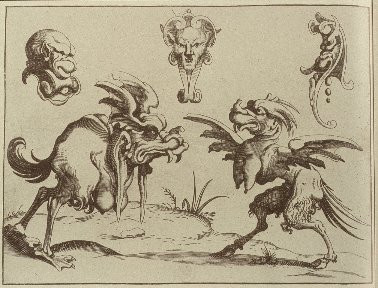 Grotesky, 1637 od Dutch School