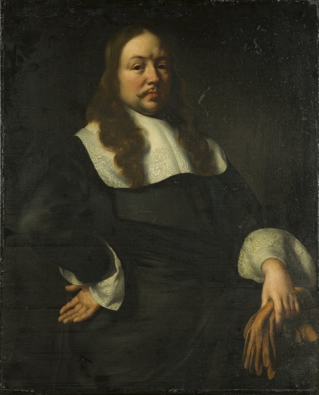 Portrét muže od Dutch School