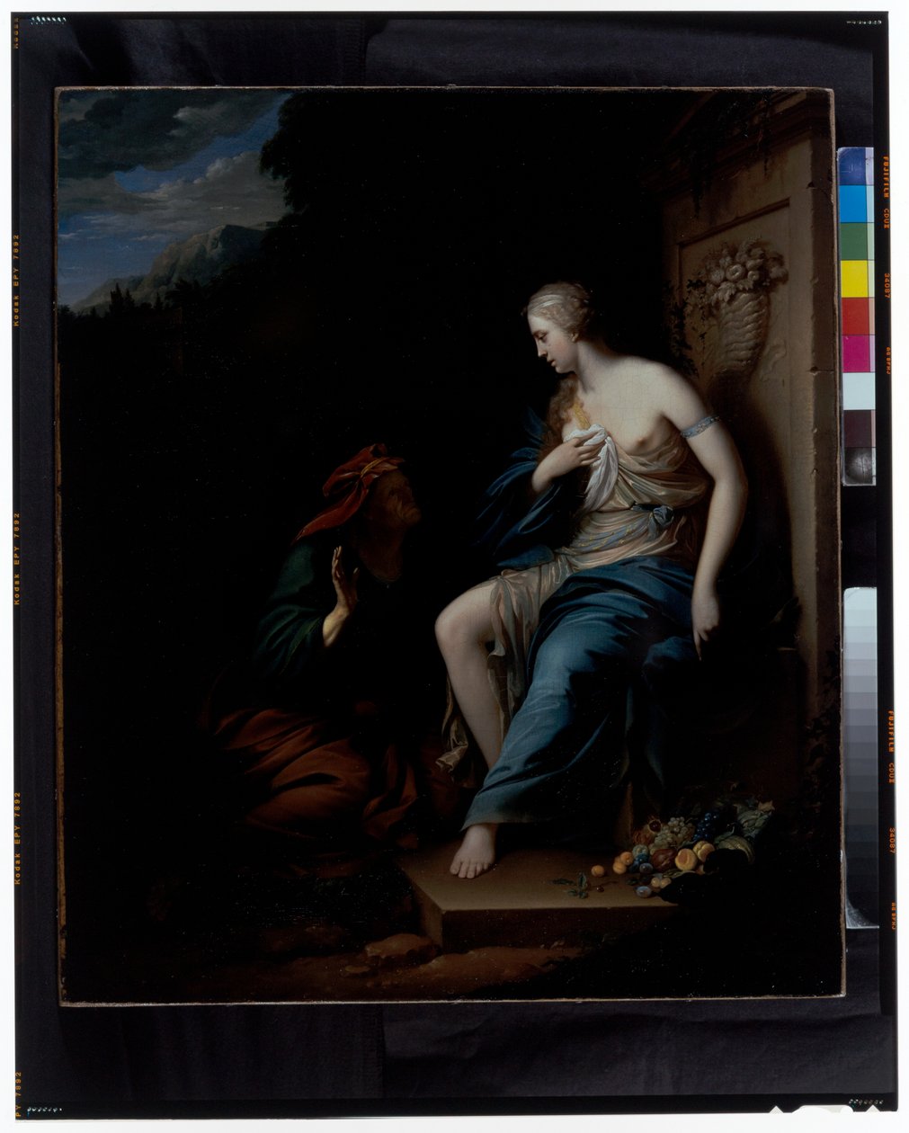 Vertumnus a Pomona od Dutch School
