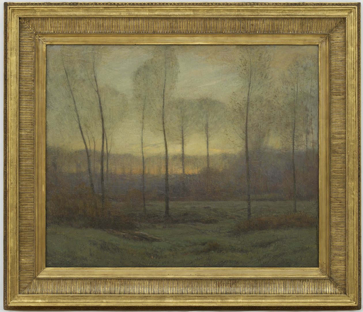 Soumrak: květen 1904 (olej na dřevěné desce) od Dwight William Tryon