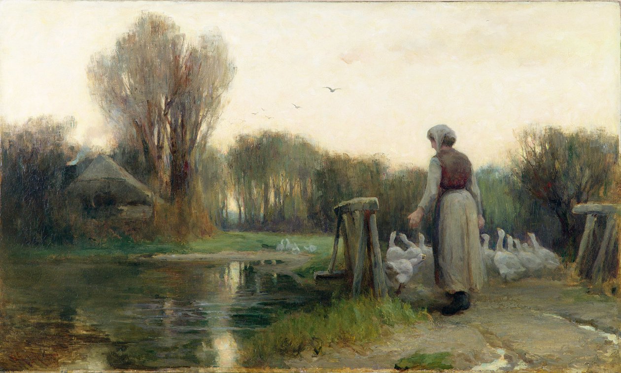 Husí dívka od E. Aubrey Hunt