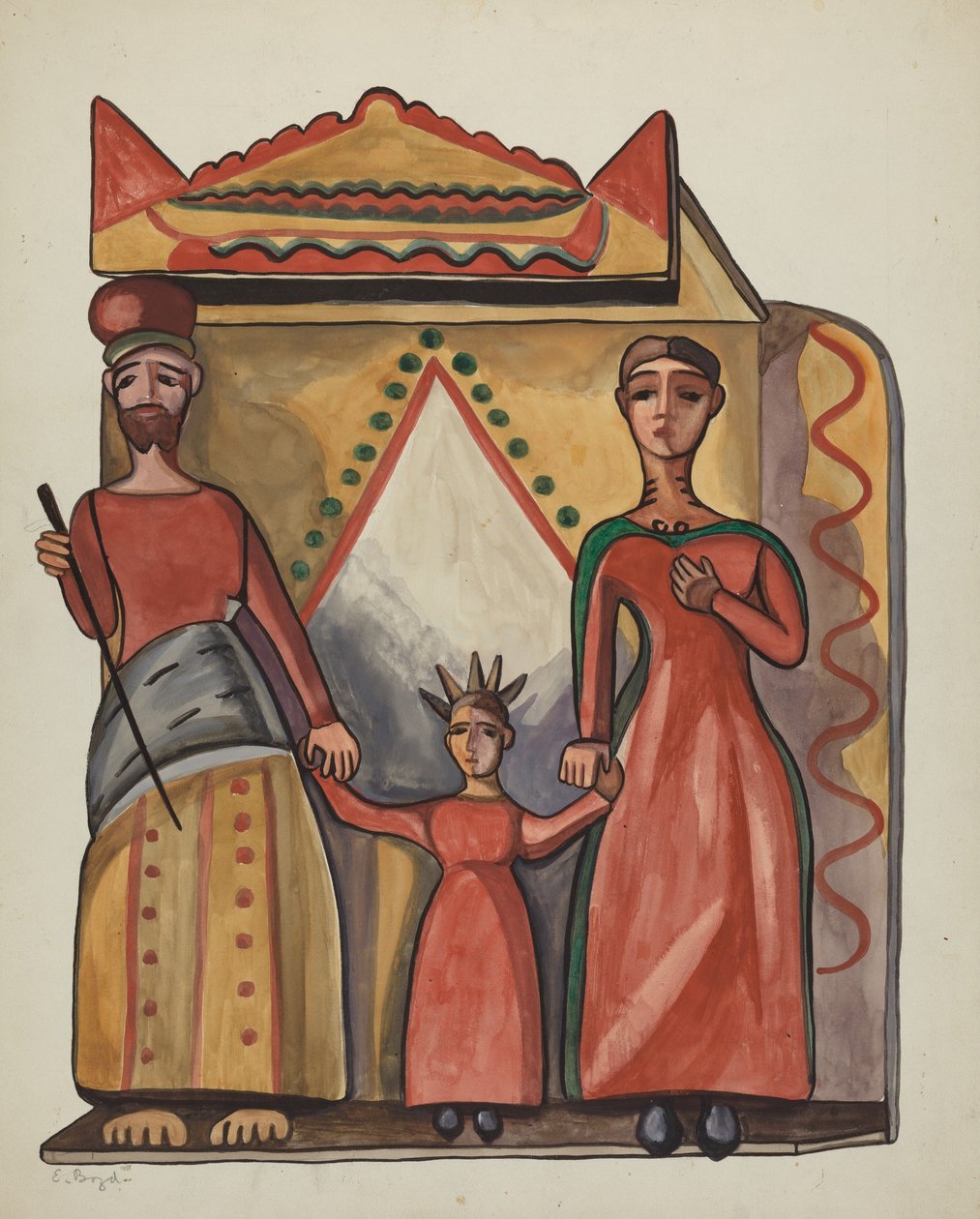 Bulto - Svatá rodina, 19351942. od E. Boyd