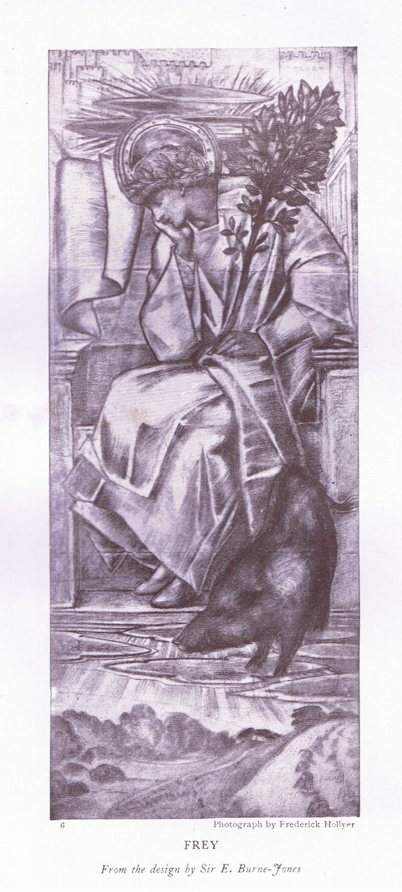 Freyja od E. Burne Jones
