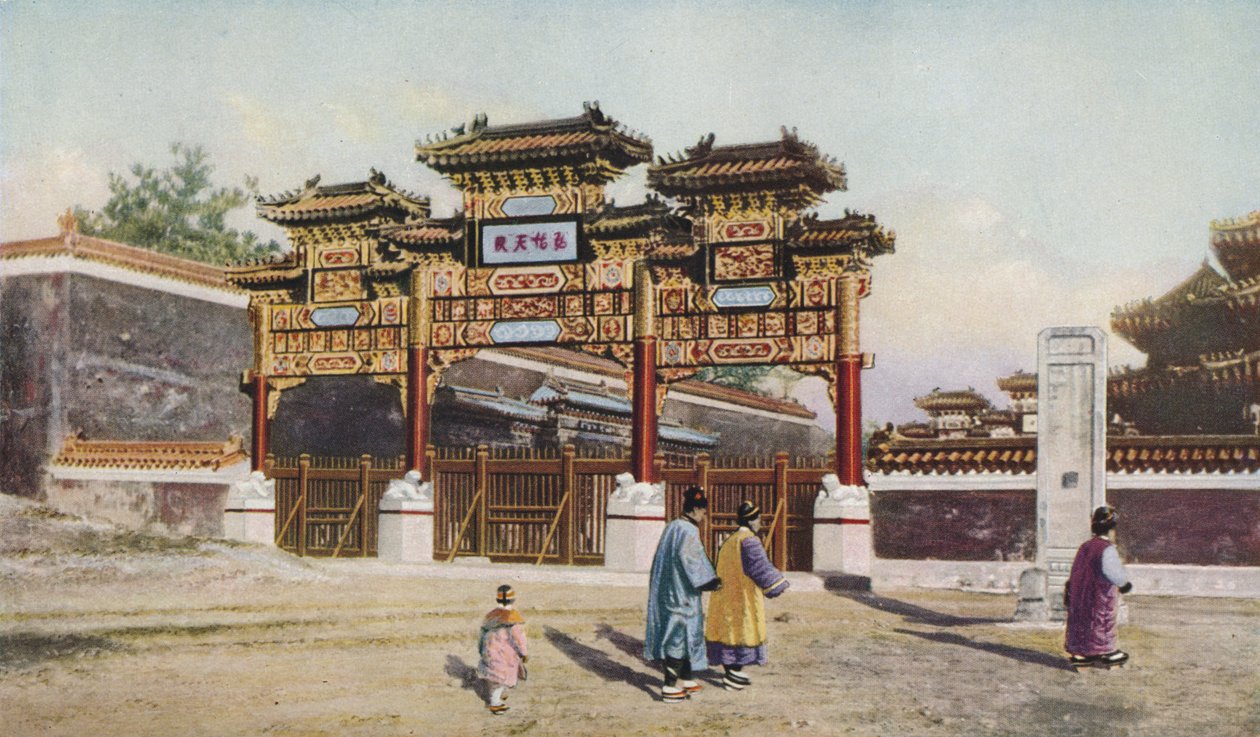 "Peking", 30. léta 20. století od E D