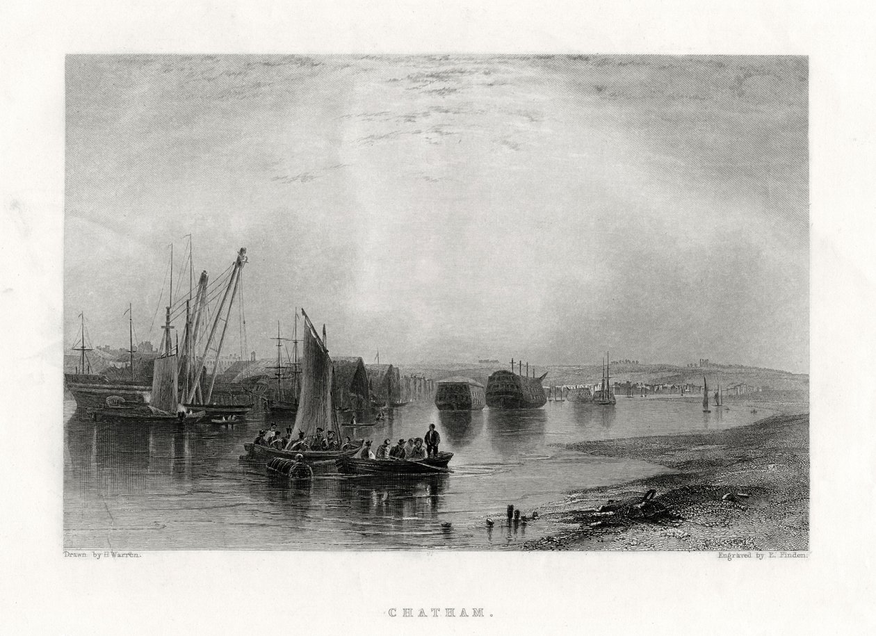 Kazem, Kent, 1860 od E. Finden