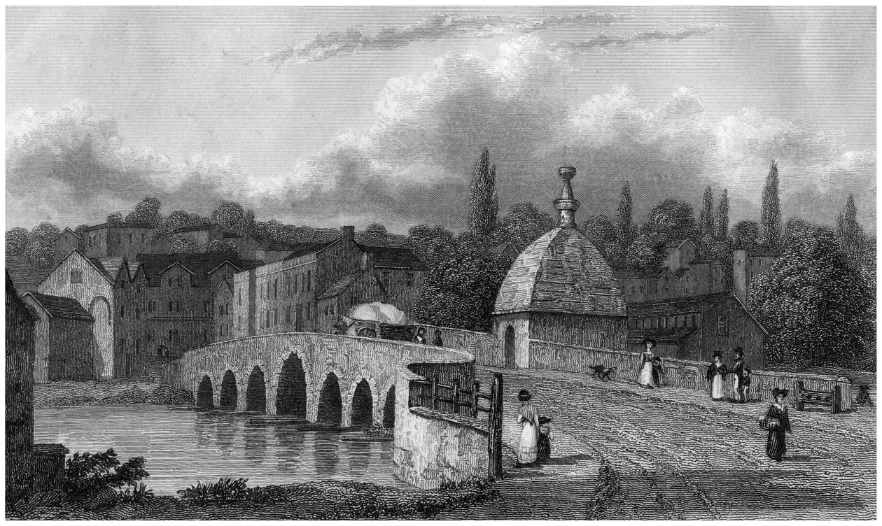 Bradford on Avon, Wiltshire, 19. století od E Francis
