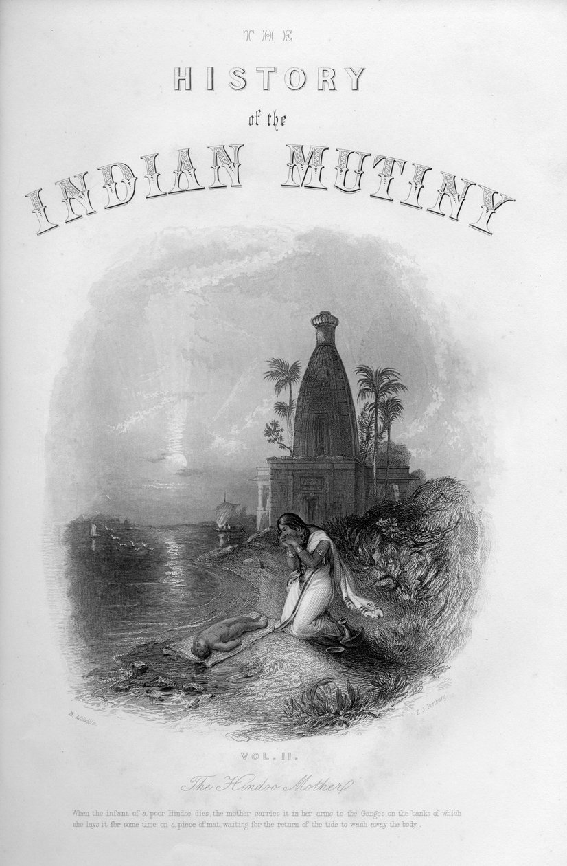 Hindoo matka, c1860. od E. J. Portbury
