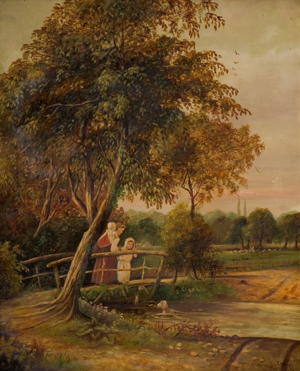 Hobmore Road Ford, 1860-1900. od E Watts