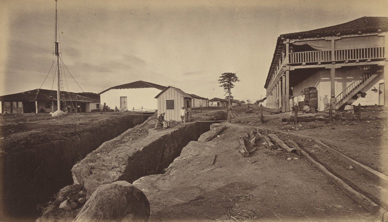 Acajutla, 1877. od Eadweard Muybridge